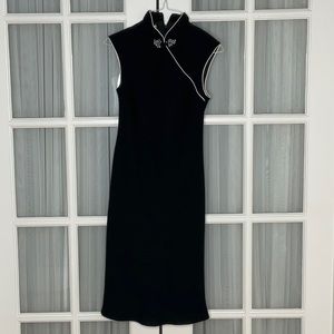 Evan-Picone Black and White dress